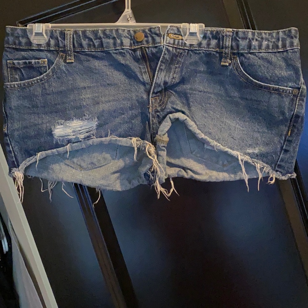 Jean shorts